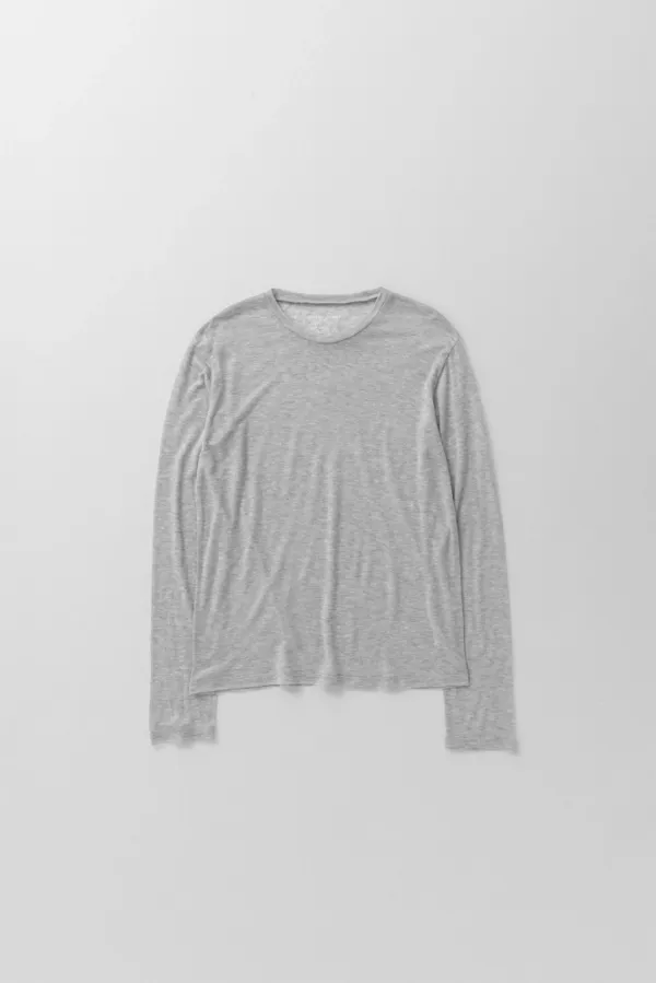 2nd) whisper box t-sh (light grey)