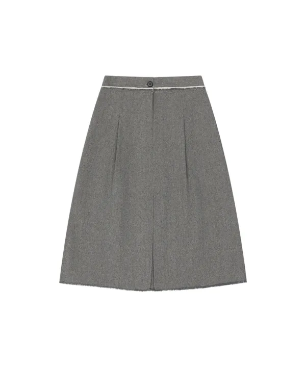 P3328 페이블 스커트_Gray