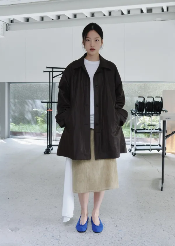 [ 바로배송 ] WATER CIRE JACKET [BROWN]
