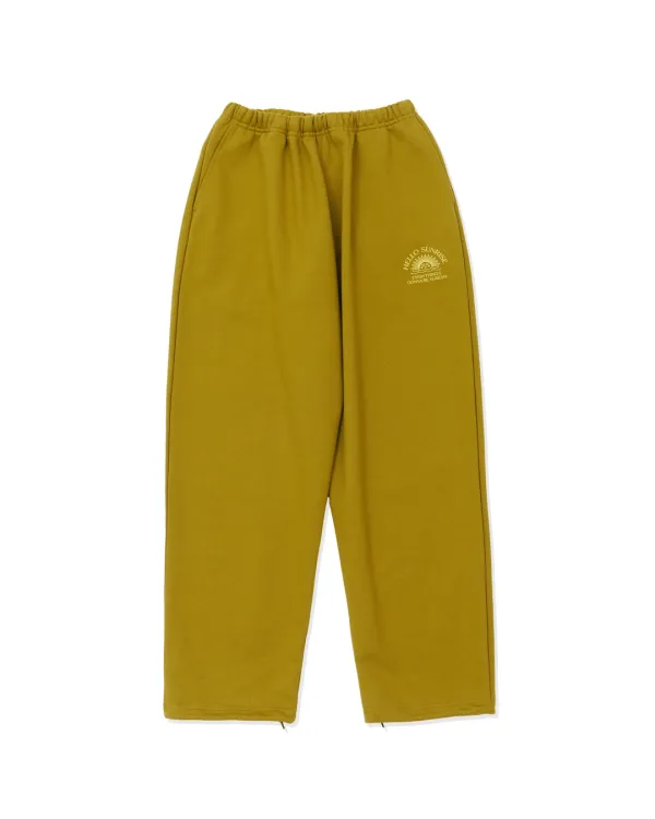 HS Logo Wide Sweatpants_Olive