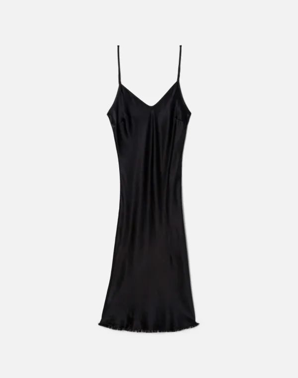 Liv Slip Dress - Black