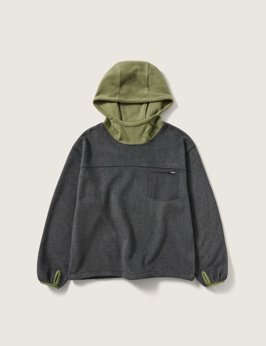 시엔느 Walter Fleece Hoodie (Charcoal) 상품 이미지 1