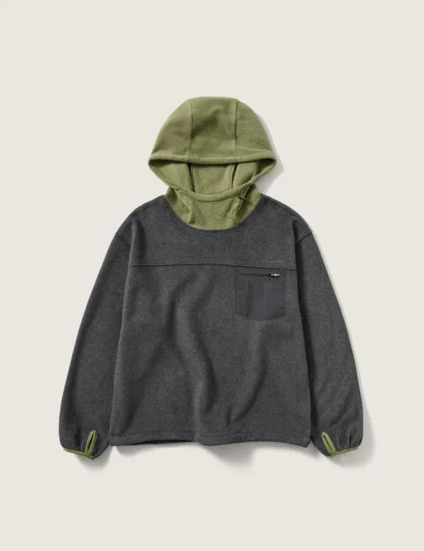 Walter Fleece Hoodie (Charcoal)