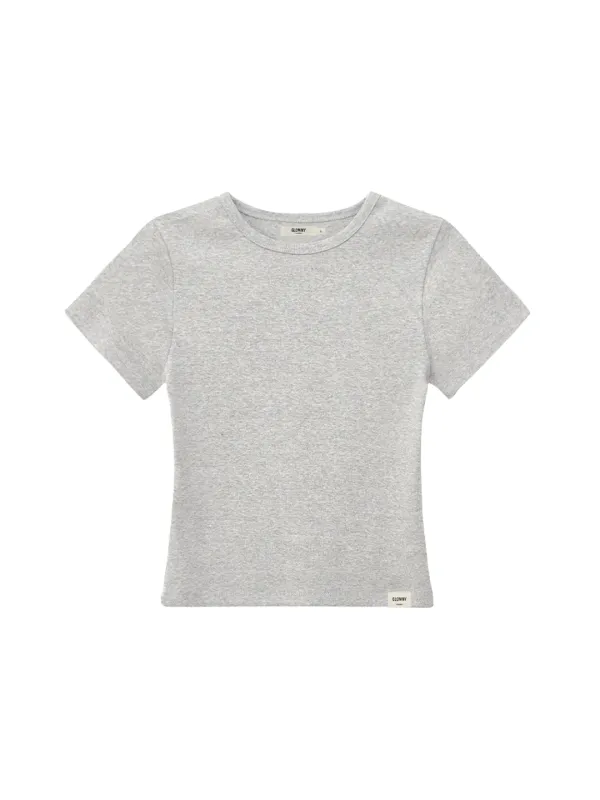 [22nd] G BABY TEE (MELANGE GRAY)