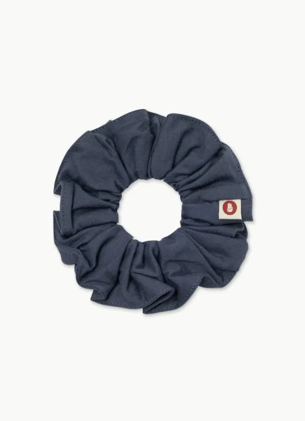 BM soft scrunchie_Grey Blue