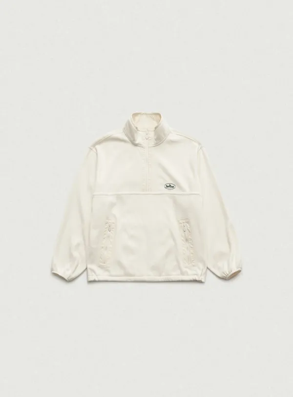 Laska Fleece Half-Zip Pullover_Ivory