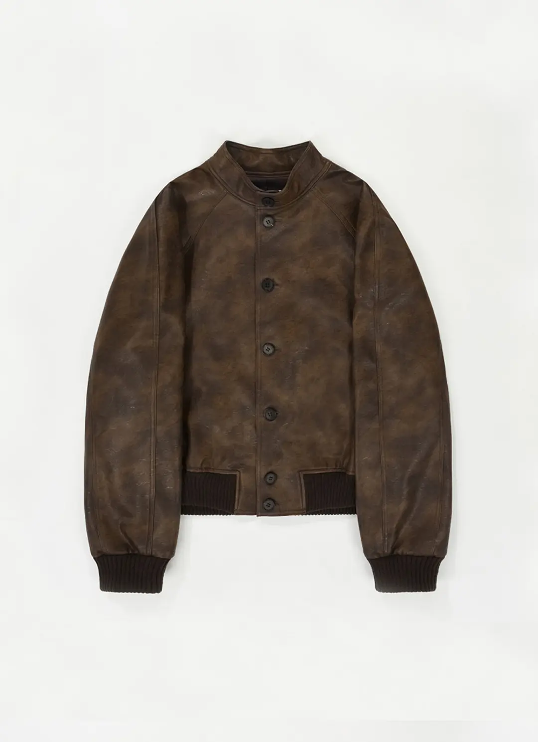이브세이지 Vintage Leather Blouson 상품 이미지 3