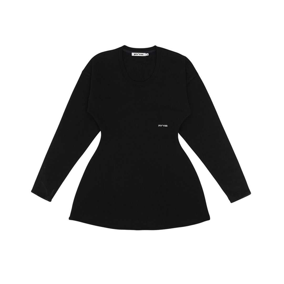 피브비 Jersey A Line Dress (ebony black) 상품 이미지 1