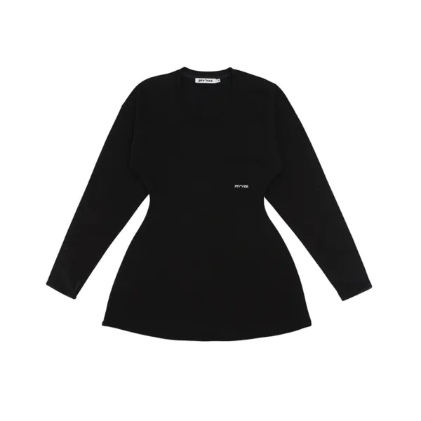 Jersey A Line Dress (ebony black)