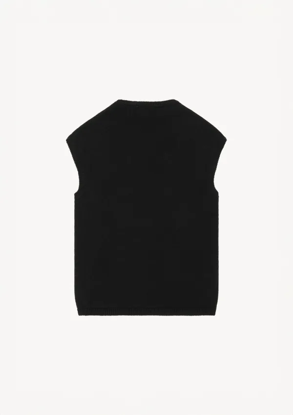 Ines Sleeveless in Black