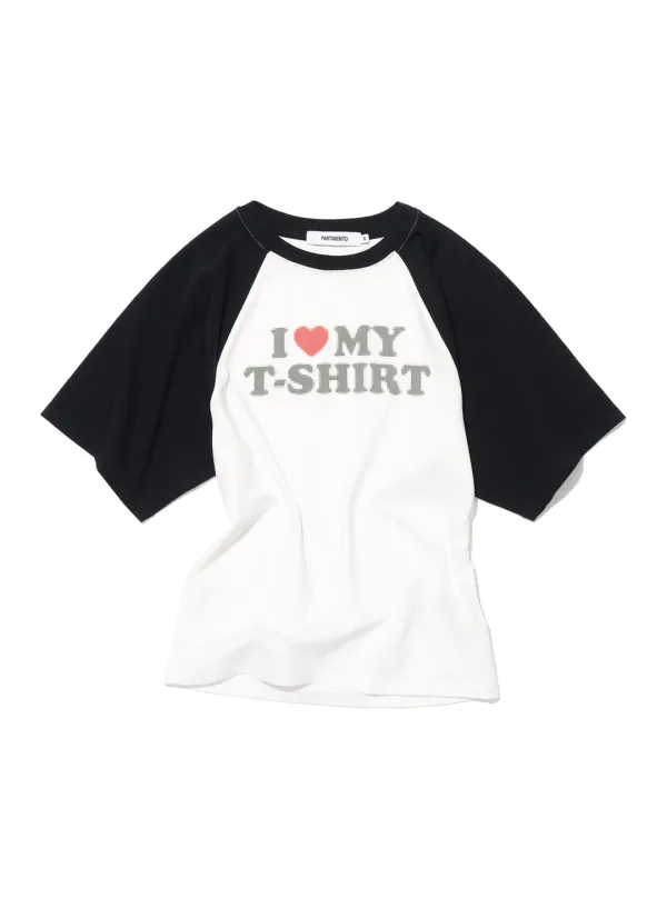 [WOMEN] BAT SLEEVE ILT PRINTED TEE_WHITE