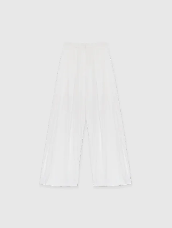 Cove Structured Slacks (White)