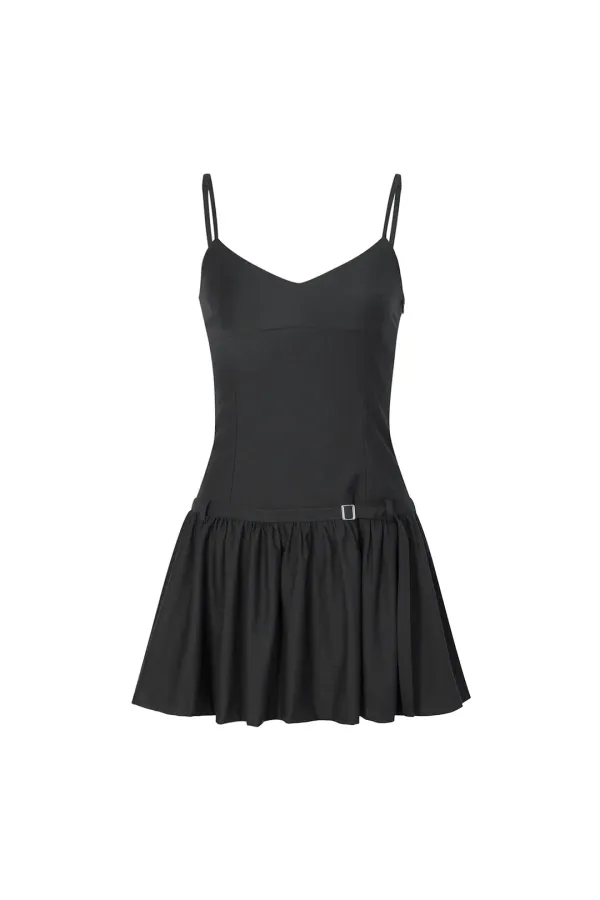 BIANCA DRESS charcoal