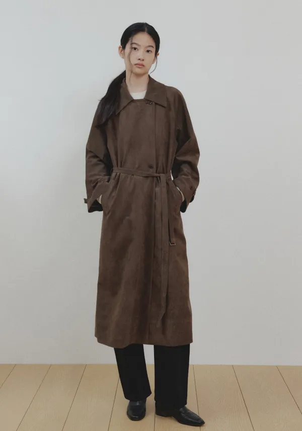 Bernat Suede Jacket (Ash Brown)