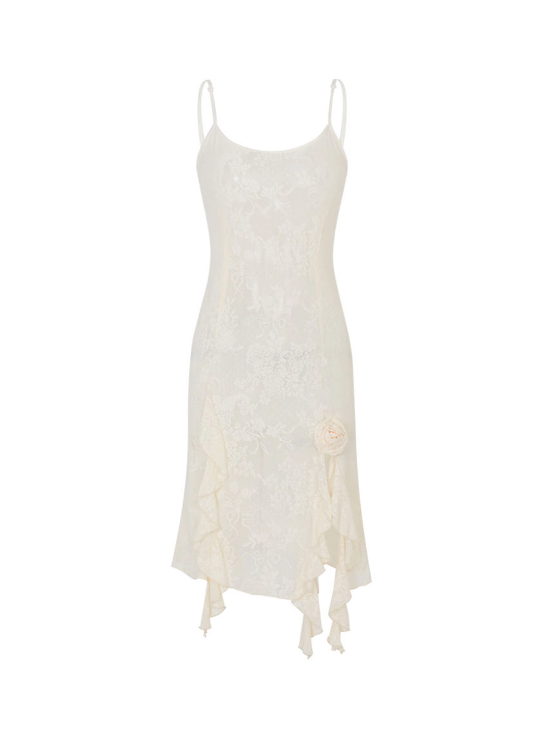 루루서울 Antique See Through Dress (Cream) 상품 이미지 3