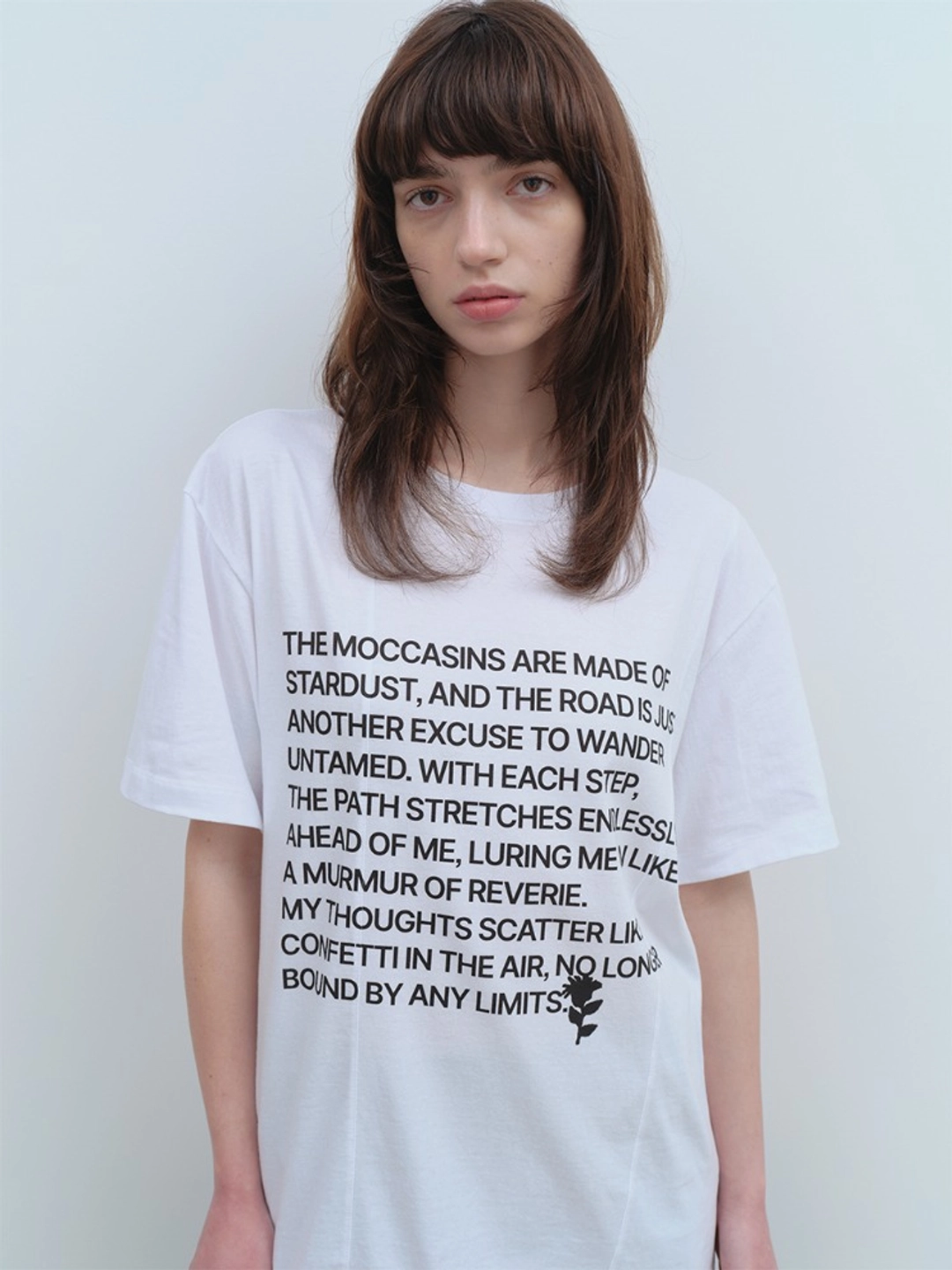 밀로 우먼 Seam Line Archive T-Shirt [White] 상품 이미지 1