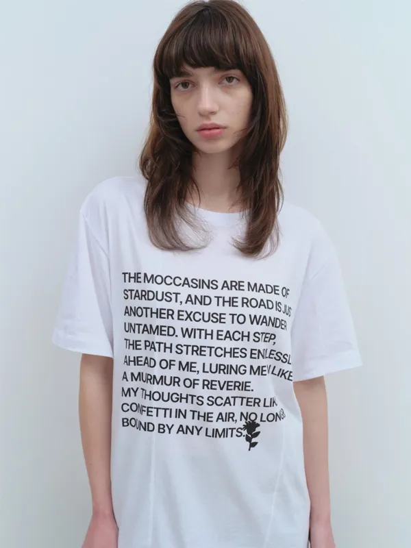 Seam Line Archive T-Shirt [White]