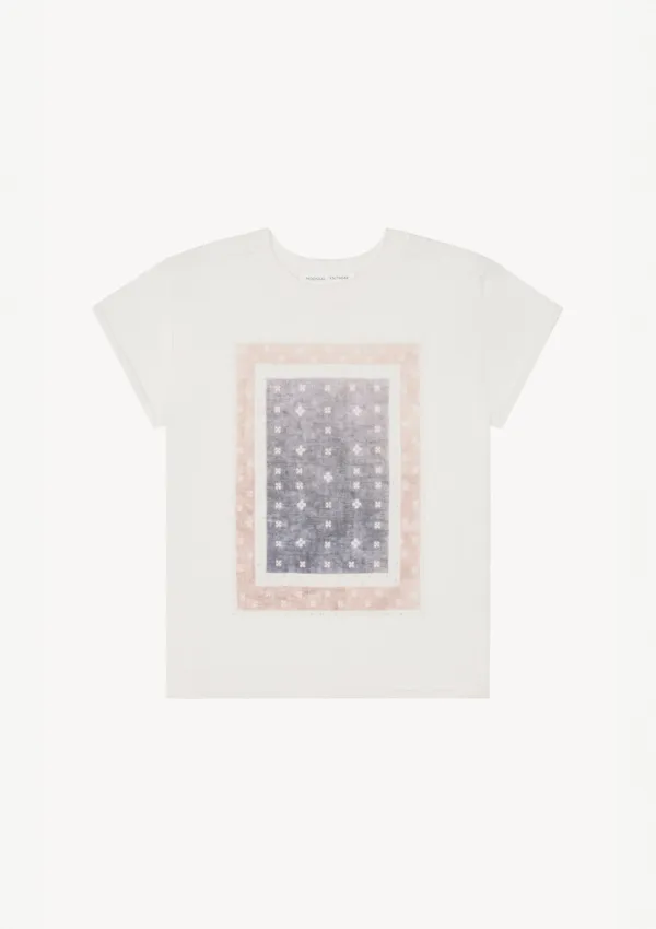 Persian Half Sleeve Knit in White