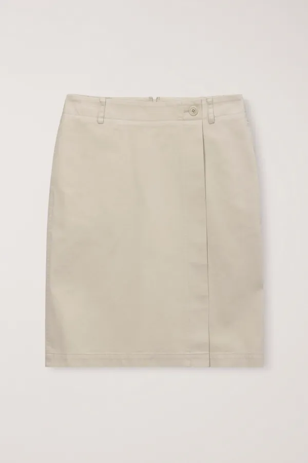 90S MIDI SKIRT BEIGE_UDSK6B226I2