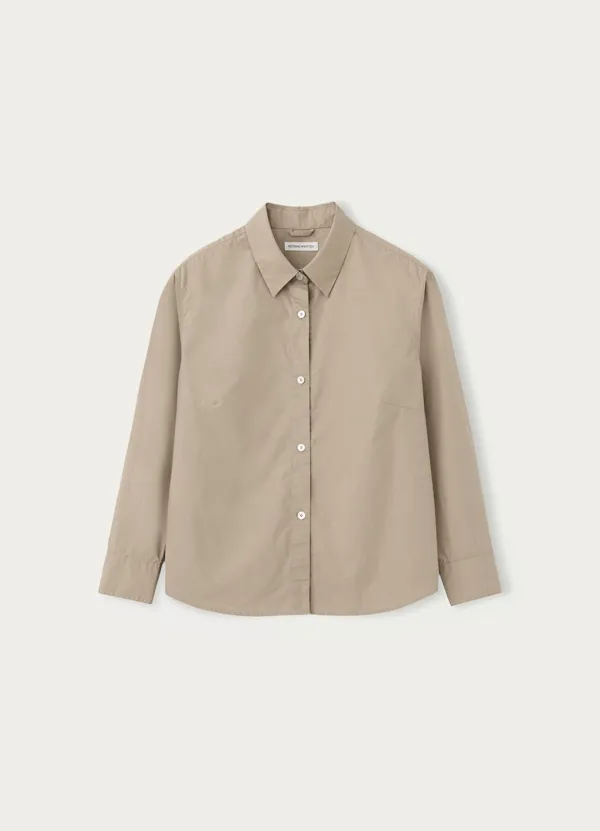Arietta button shirt (Camel beige)