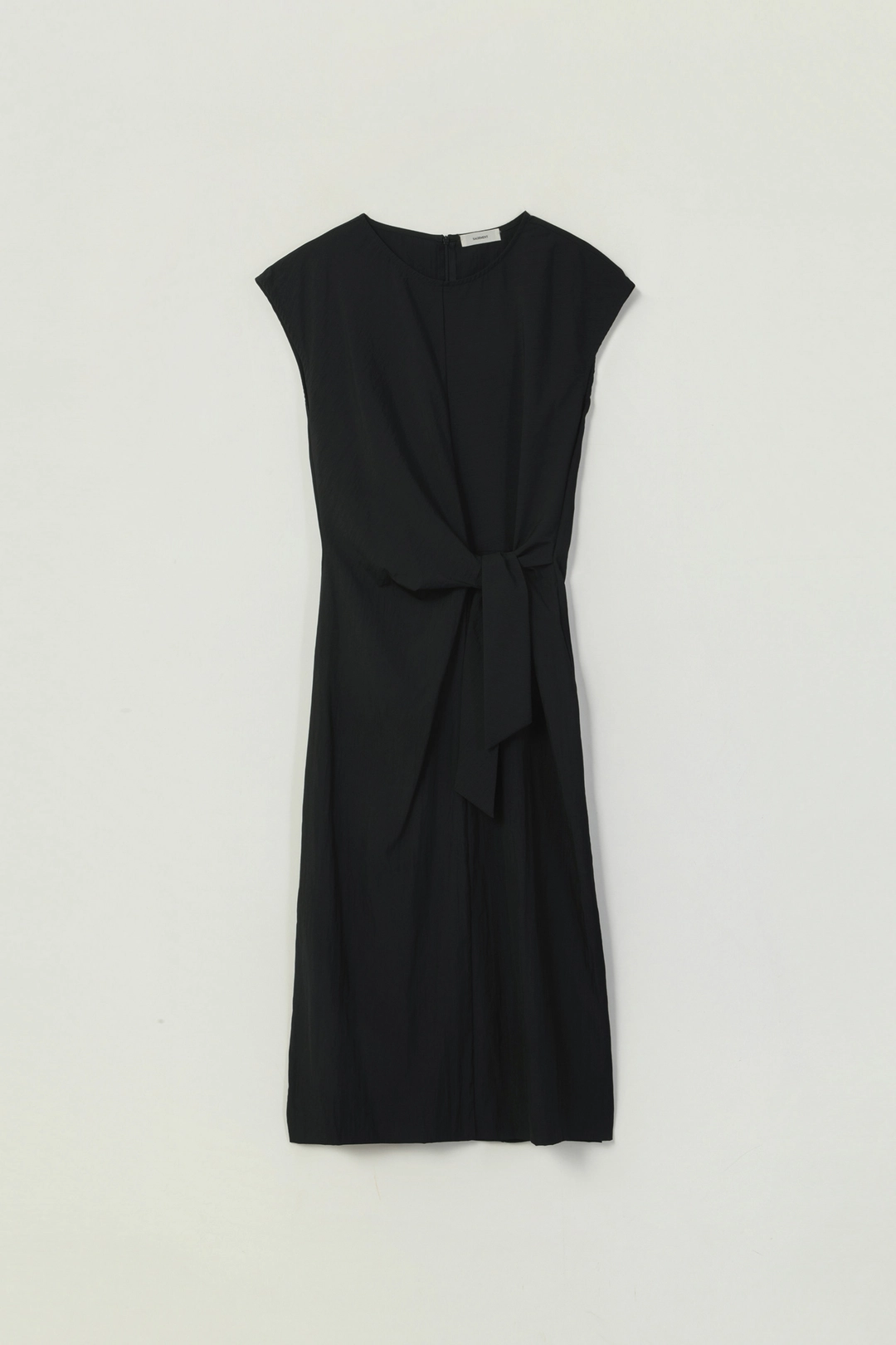 세이지먼트 MANDY TIE LONG DRESS_DEEP CHARCOAL 상품 이미지 1