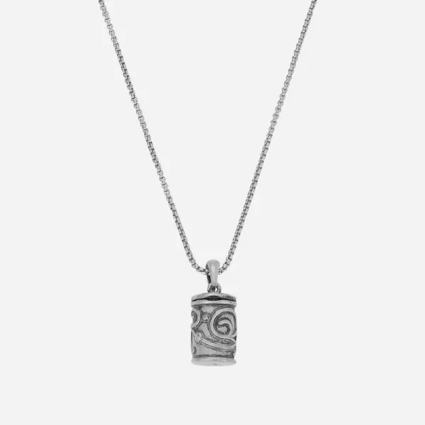 insignia necklace-silver