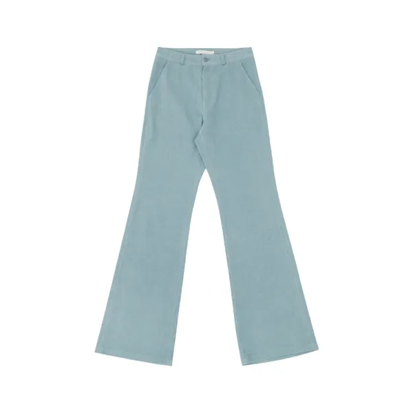 Corduroy Bootcut Pants (mist blue)