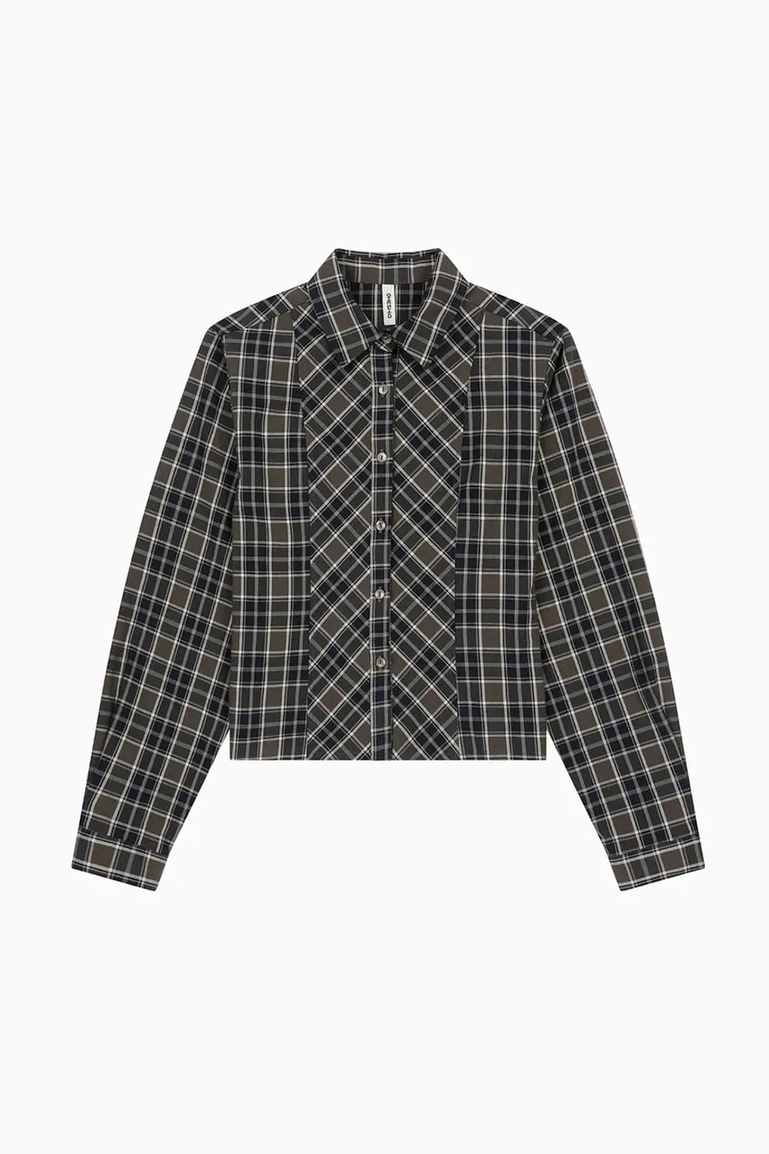 오헤시오 CLASSIC LINE SHIRTS, GREEN CHECK 상품 이미지 3
