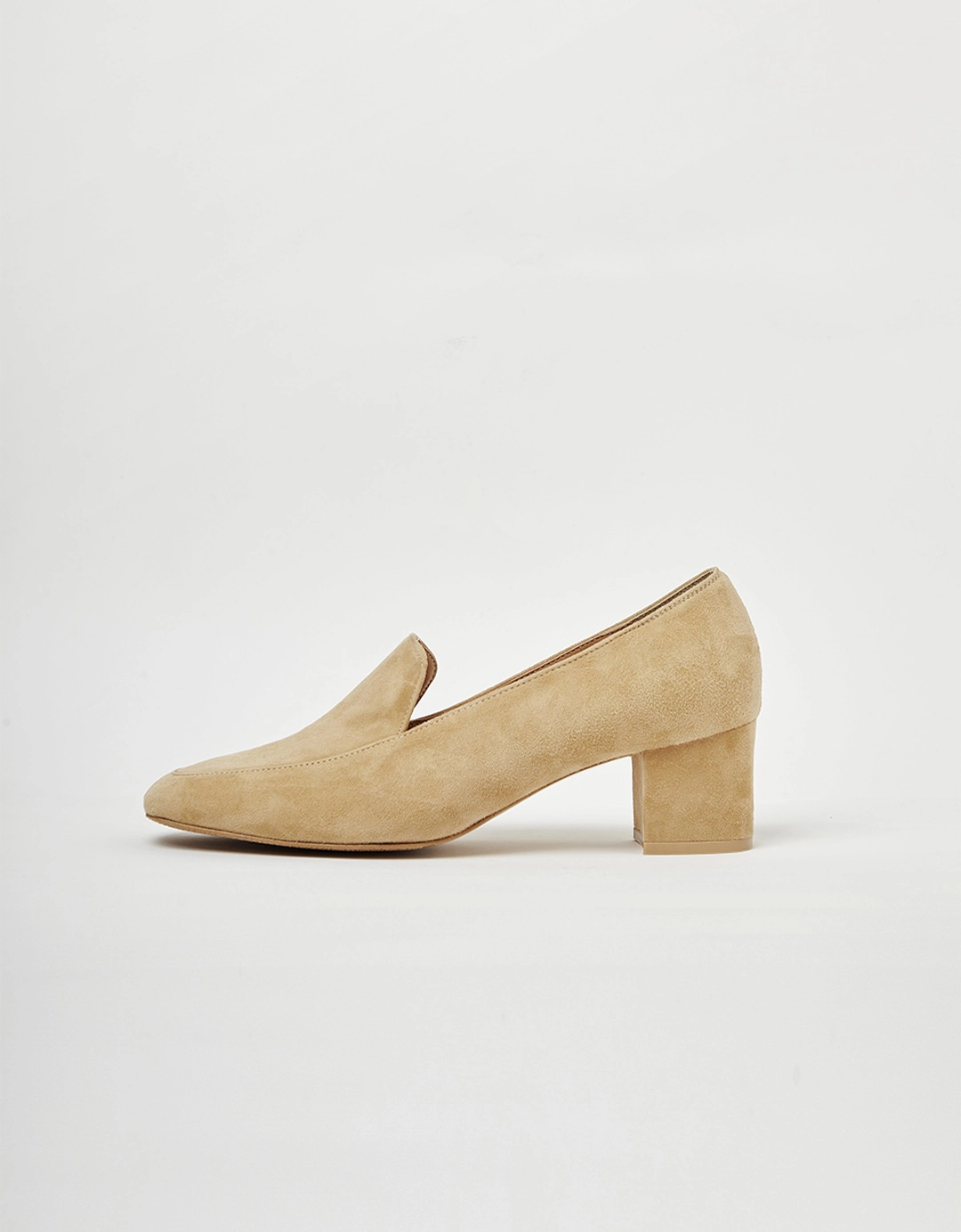 러브어스유 Goat Suede Pumps (Beige) 상품 이미지 1