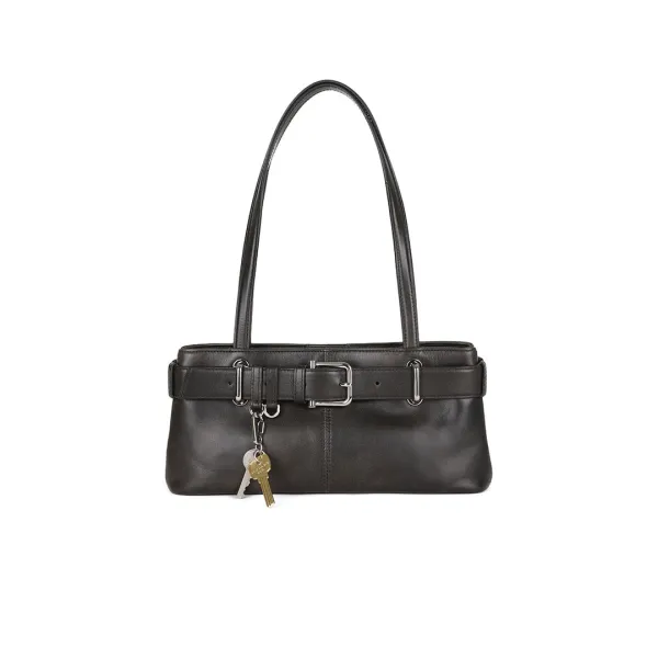 SHOULDER BROCLE MINI [STAIN BROWN]