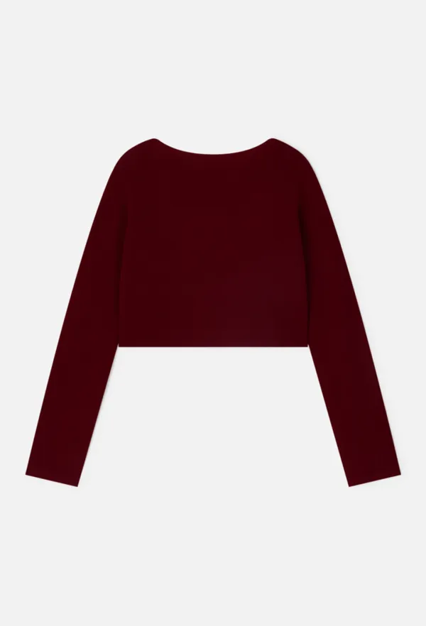 Cashmere Joy Knit Cardigan (Wine)