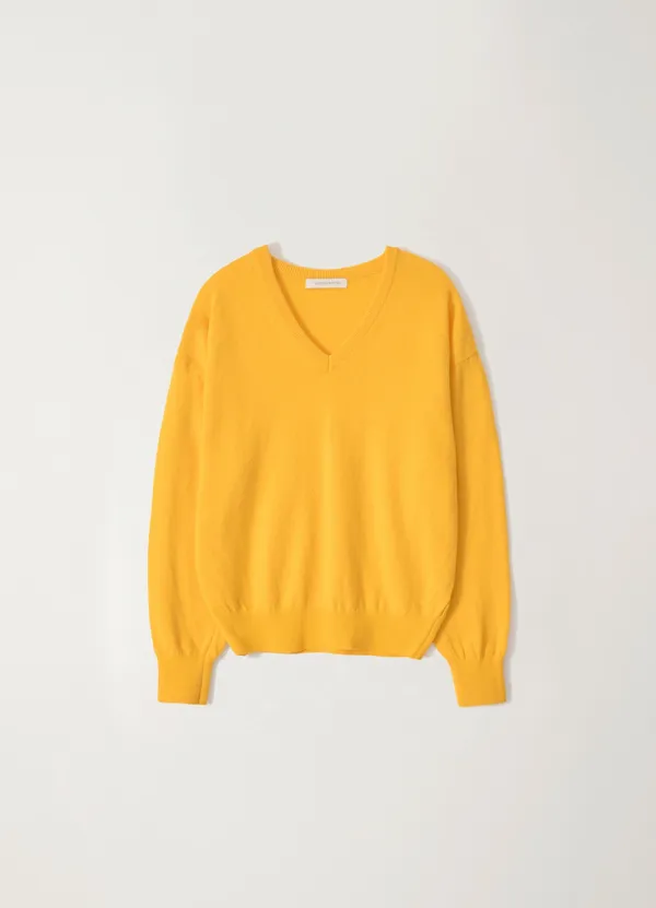 Puno v-neck pullover (Amber)