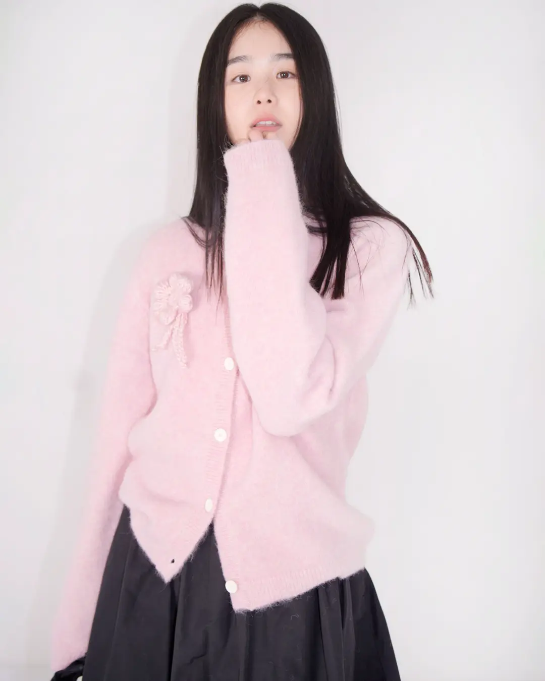 유노이아 soft alpaca cardigan 상품 이미지 2