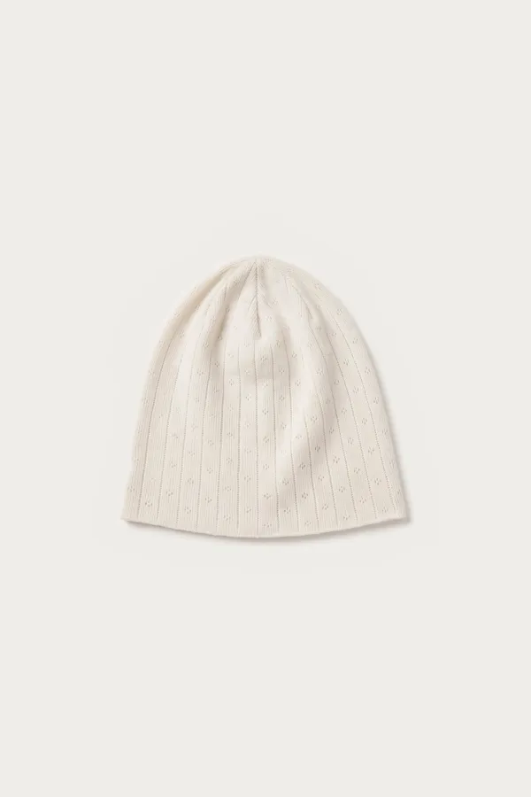 PUNCHING KNIT BEANIE DOVE