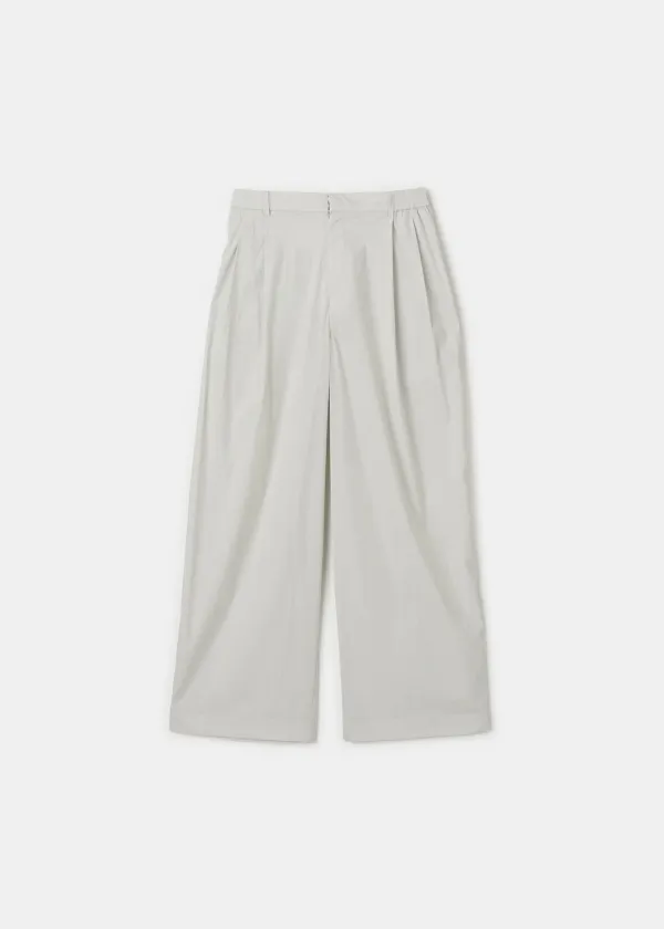Pintuck Banding Pants(Light Grey)