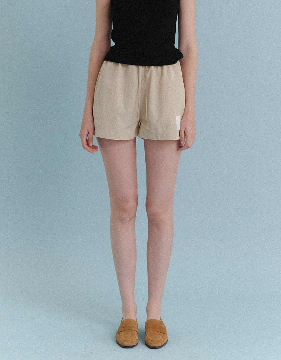 러브어스유 Pinter Banding Shorts (Beige) 상품 이미지 2