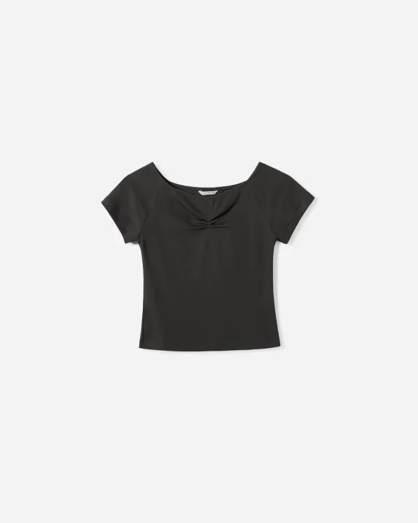 Miel Shirring T-shirt