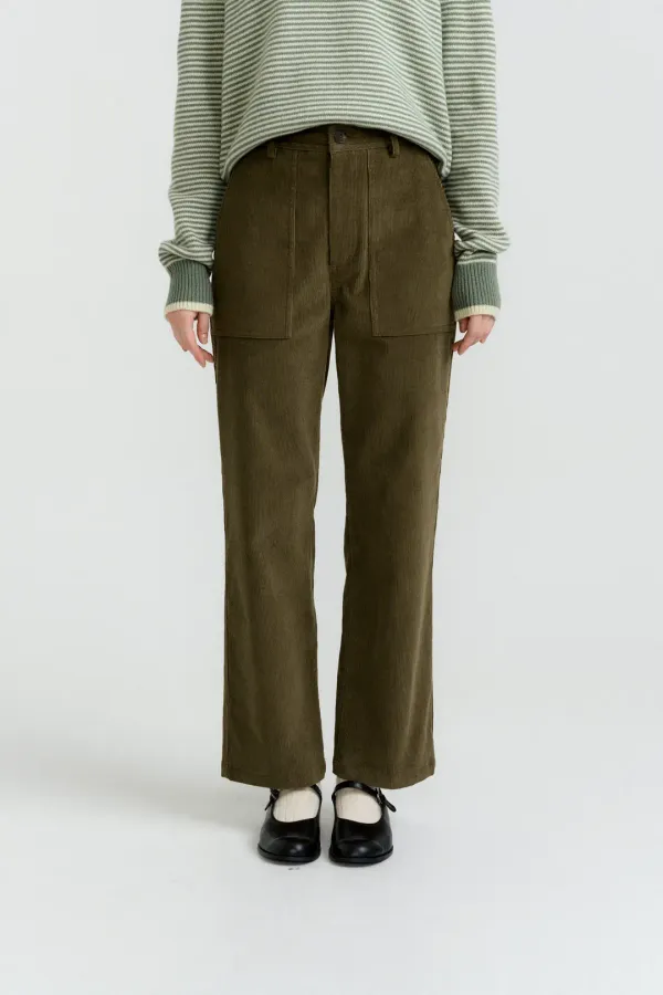 [3rd] Corduroy Out Pocket Pants