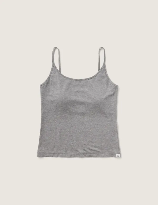 Phoebe Tank Top (Melange Gray)