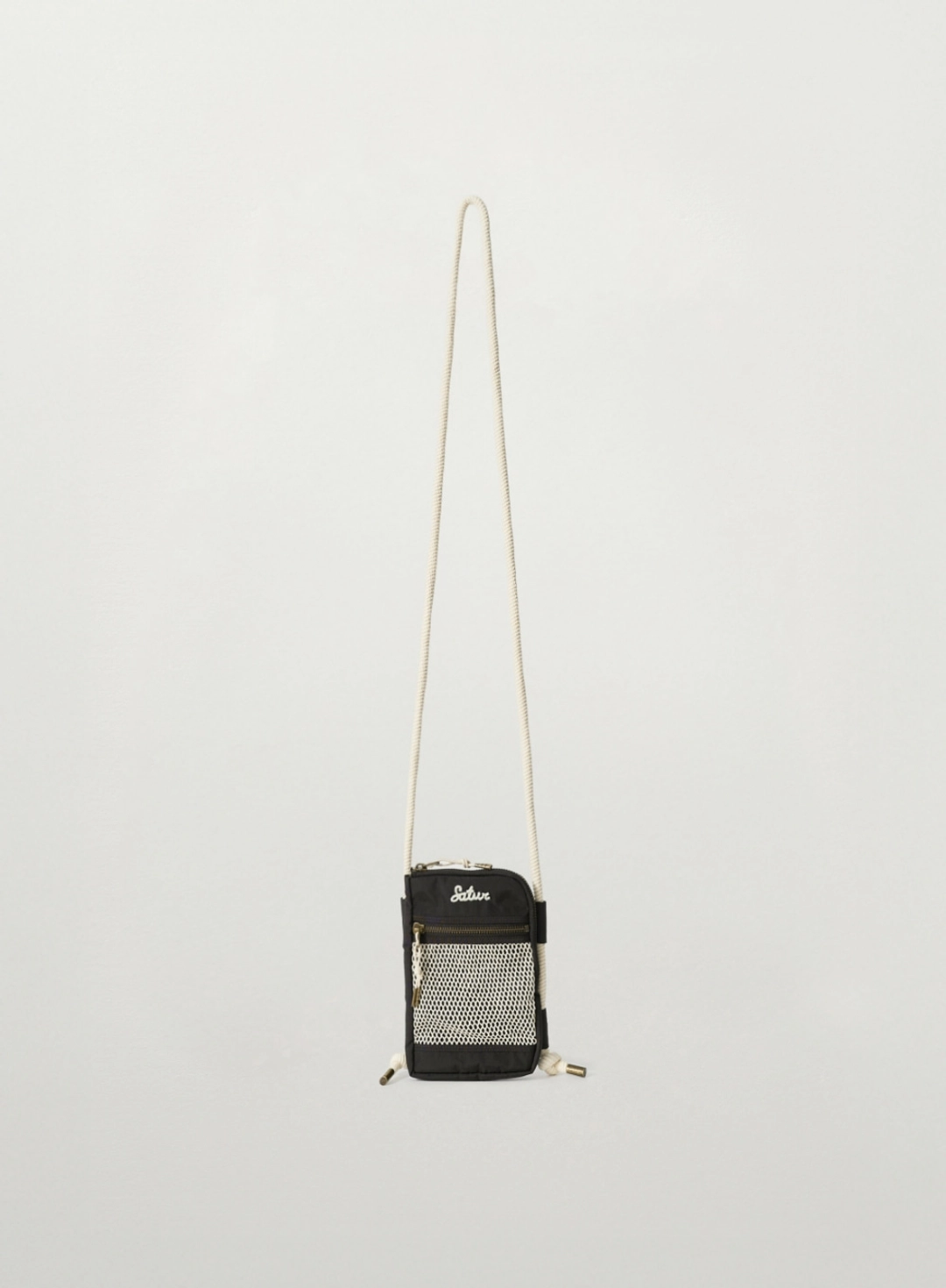 세터 Net Pocket Travel Cross Bag - Dark Brown 상품 이미지 1