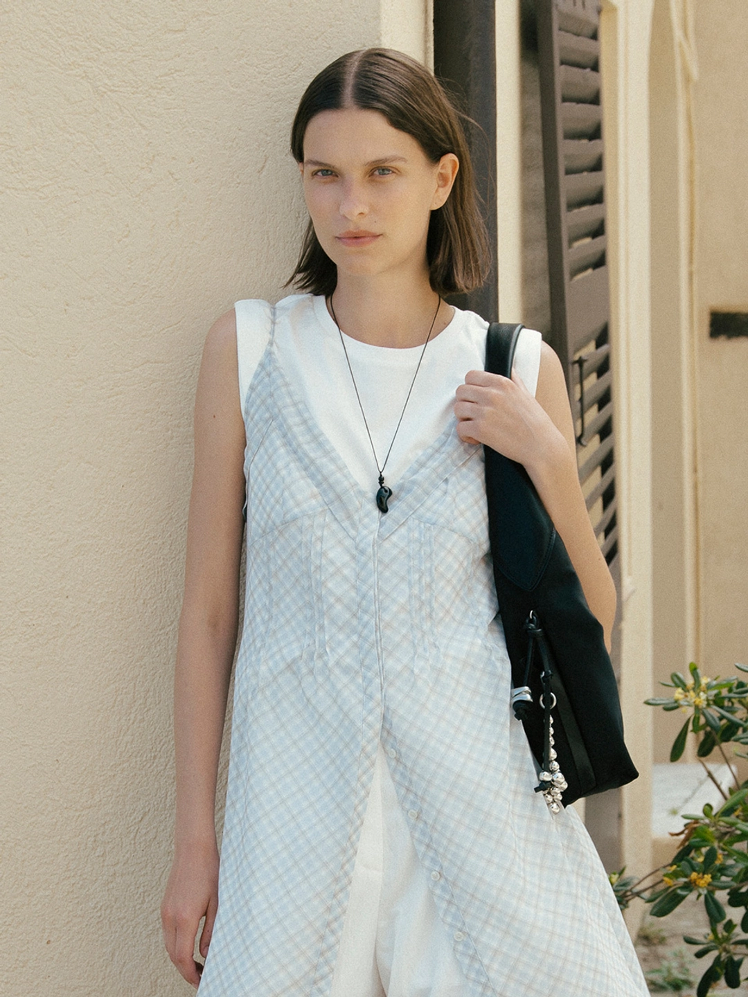 루에브르 Strapped Sleeveless Jersey Top SW5ME289_2color 상품 이미지 1