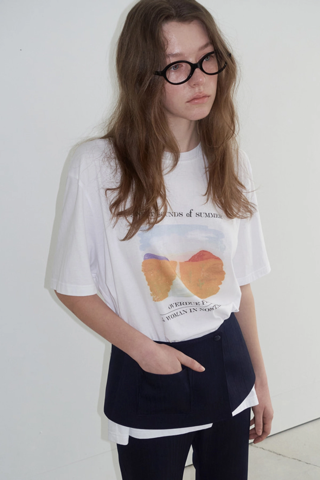 오버듀플레어 SWEET SOUNDS T-SHIRT_WHITE 상품 이미지 2