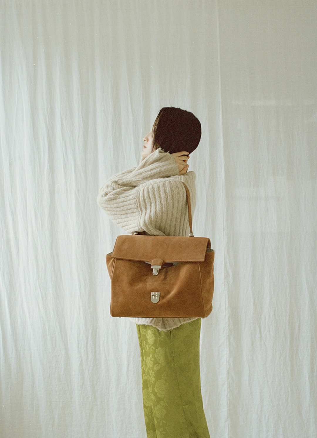 애테 BRIEF BAG_OAK SUEDE 상품 이미지 2