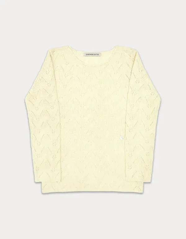 3rd / Skashi long sleeve knit - light yellow