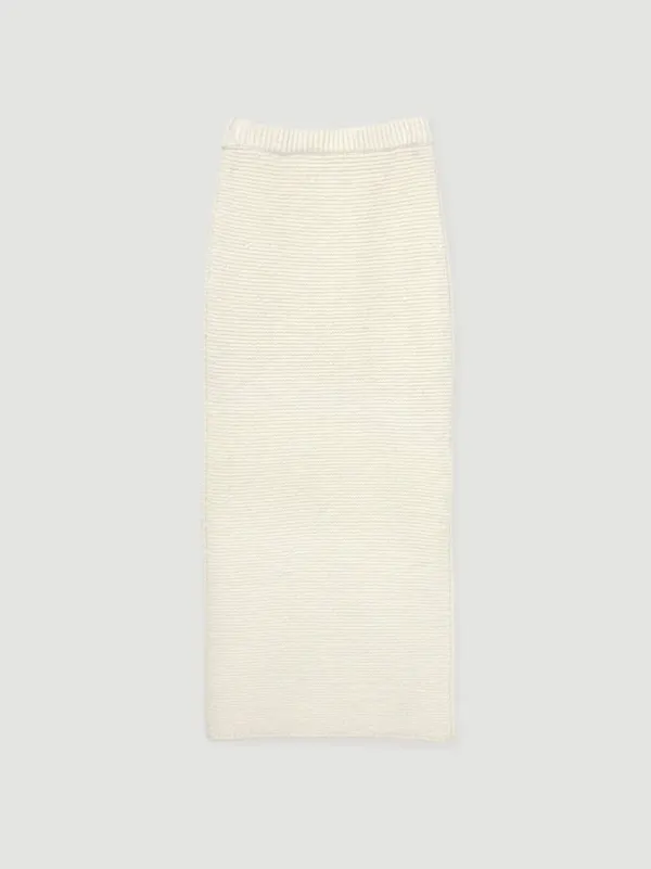 25 Jewel knit skirt (아이보리)
