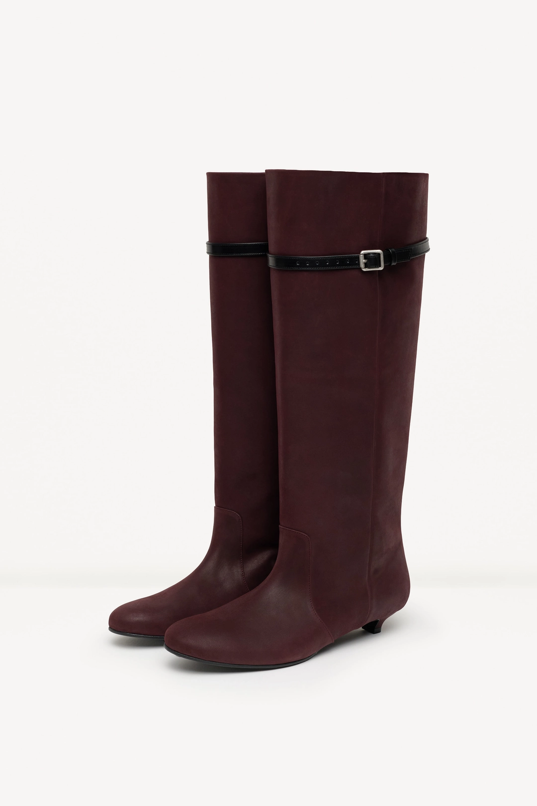 더일마 Para Belted Boots wine 상품 이미지 1