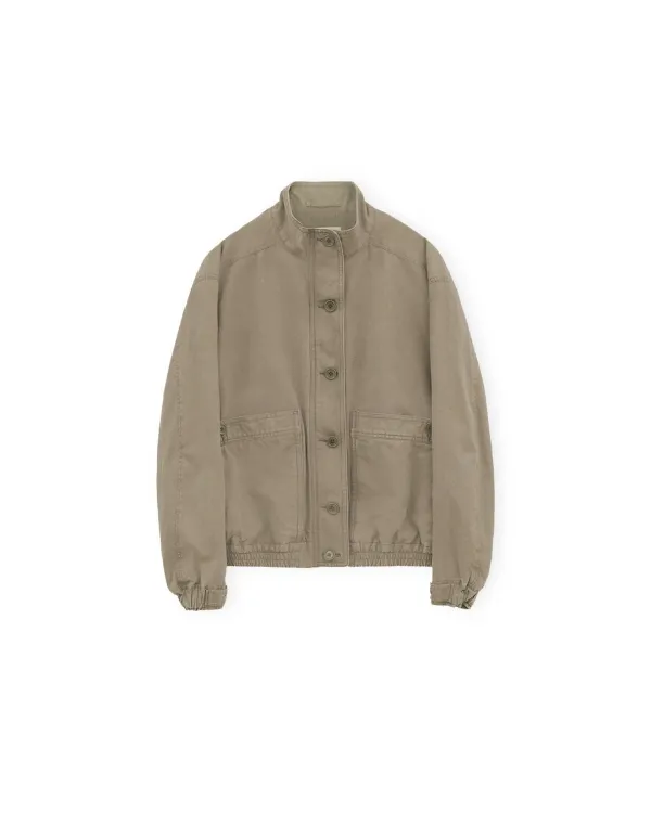(9/18 예약 배송)W Washed Explorer Jacket, Dark Beige