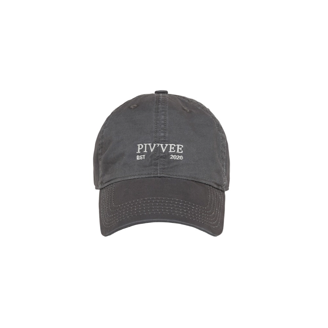 피브비 Vintage Logo Ball Cap (fuzzy charcoal) 상품 이미지 1