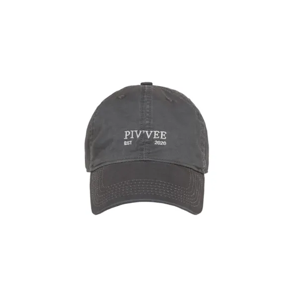 Vintage Logo Ball Cap (fuzzy charcoal)