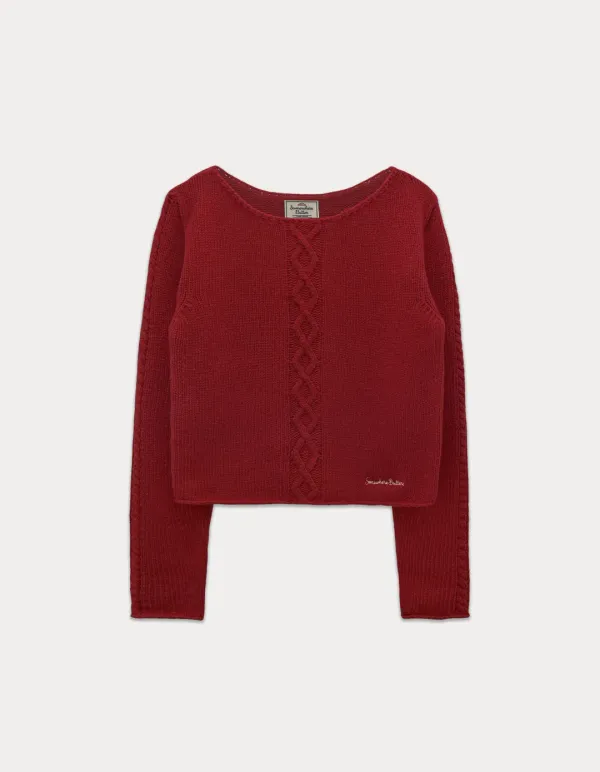 Poy Wool Knit - Red